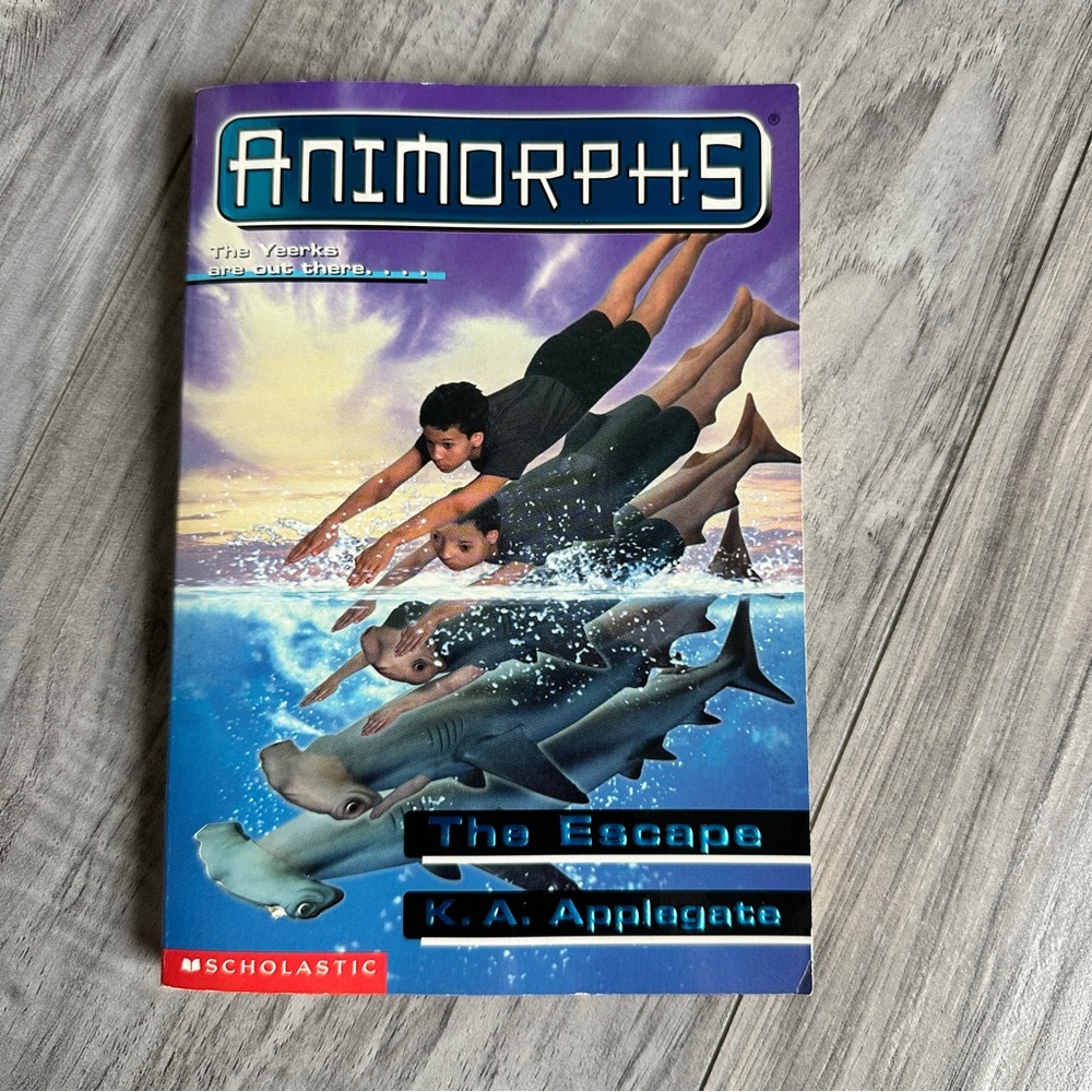 1998 Animorphs Book: The Escape by K.A. Applegate - paperback #15